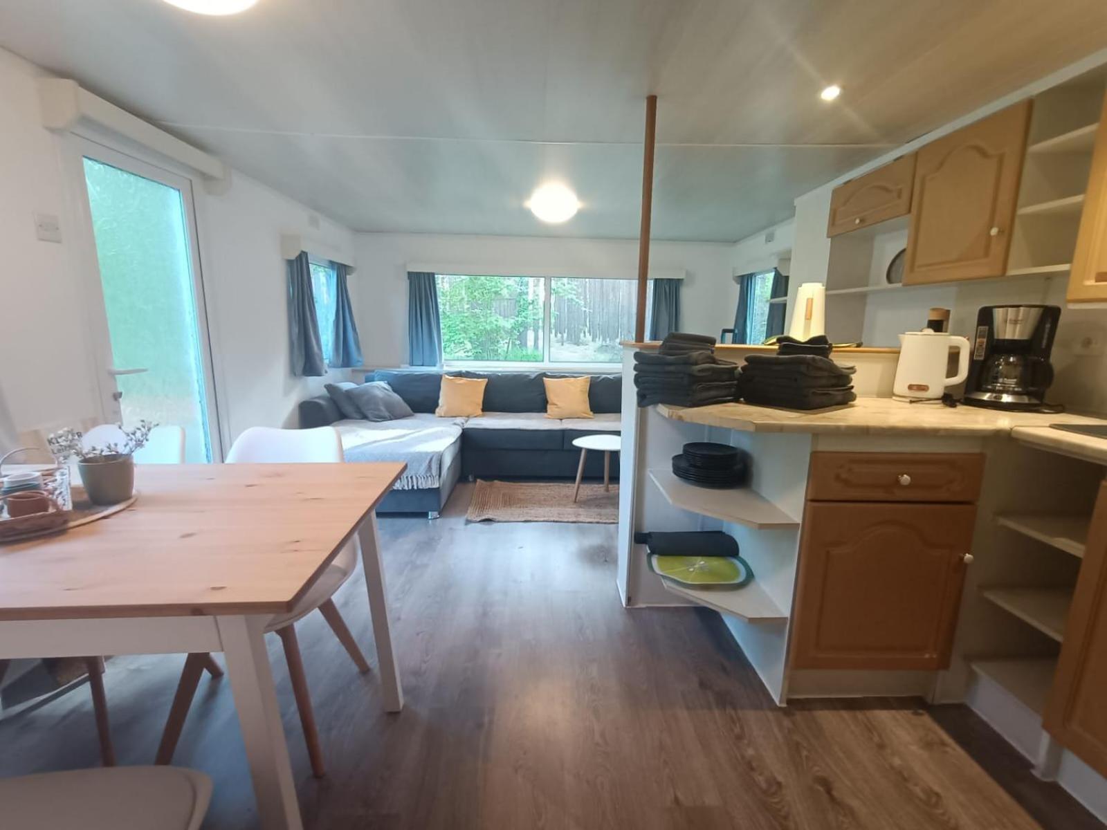 ホテル Tinyhaus Idyllisch Am Waldesrand コットブス エクステリア 写真